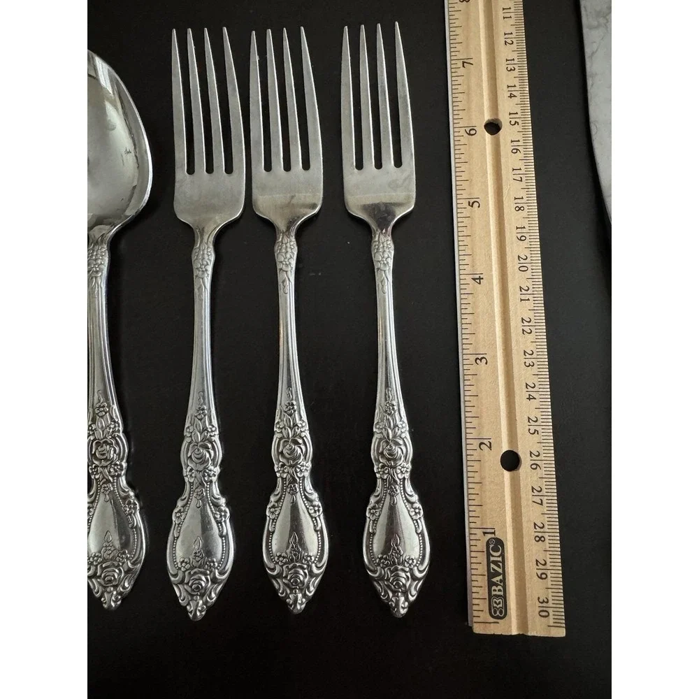 Oneida WORDSWORTH Stainless Flatware‎ 9 Pieces Spoon Fork Knife